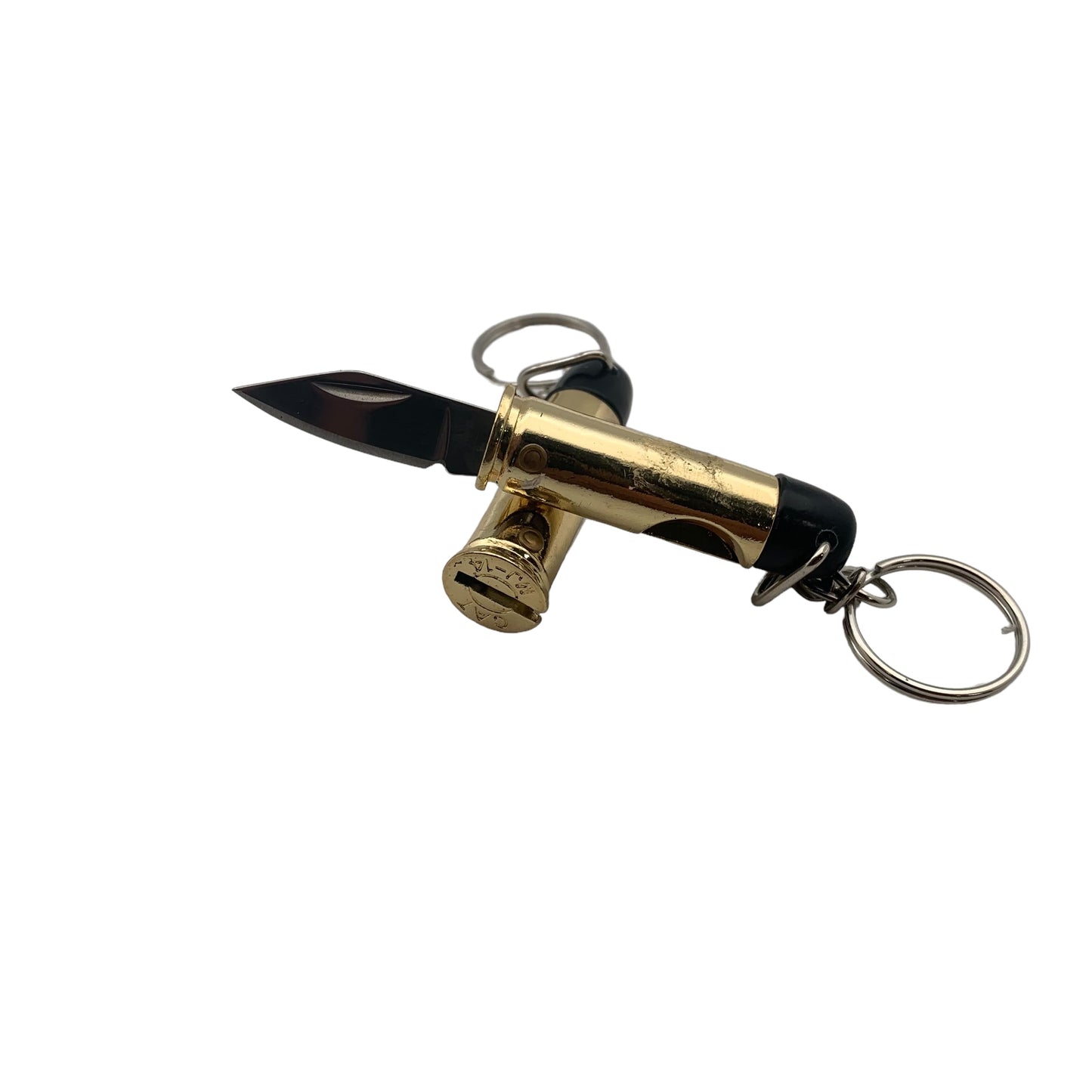 Magnum Bullet Knife w/ Keychain 1.5" - 12ct. Display (B2B)