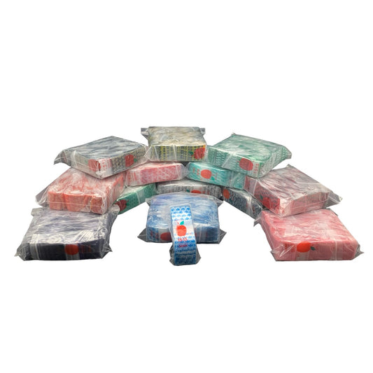 Designer Ziplock Baggies 1.5in by 1.5in, Bag of 10 Sets W/100 Bags Each (Various Designs Available) (B2B)