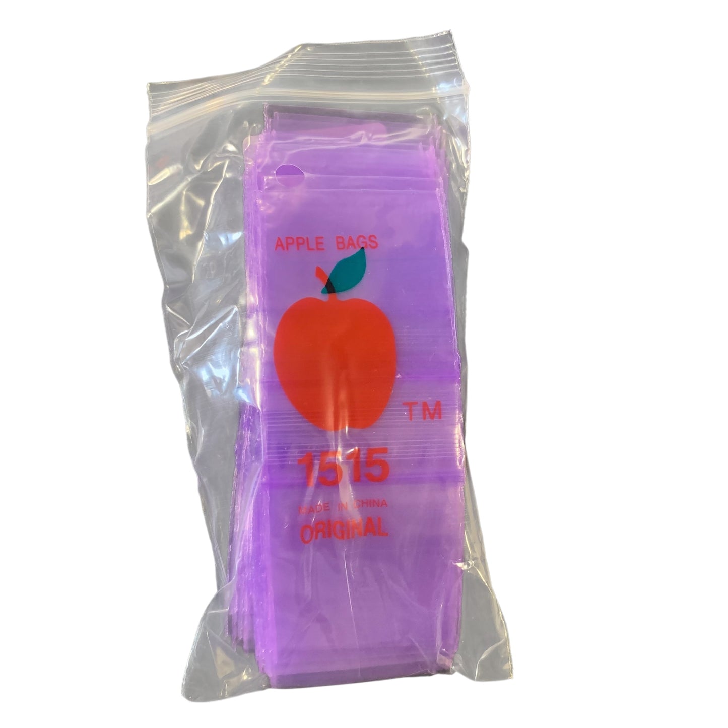 Colored Ziplock Baggies 1.5in by 1.5in, Bag of 10 Sets W/100 Bags Each (Colors Available) (B2B)