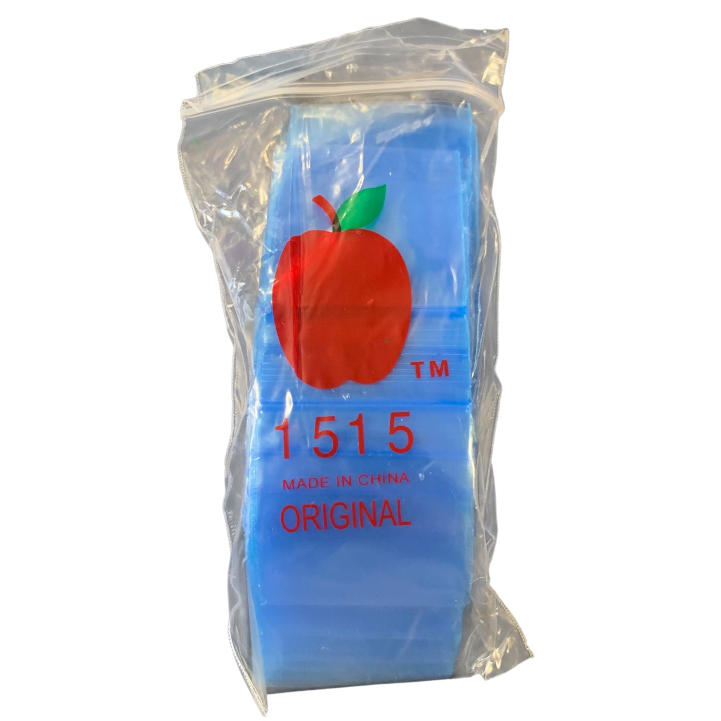 Colored Ziplock Baggies 1.5in by 1.5in, Bag of 10 Sets W/100 Bags Each (Colors Available) (B2B)