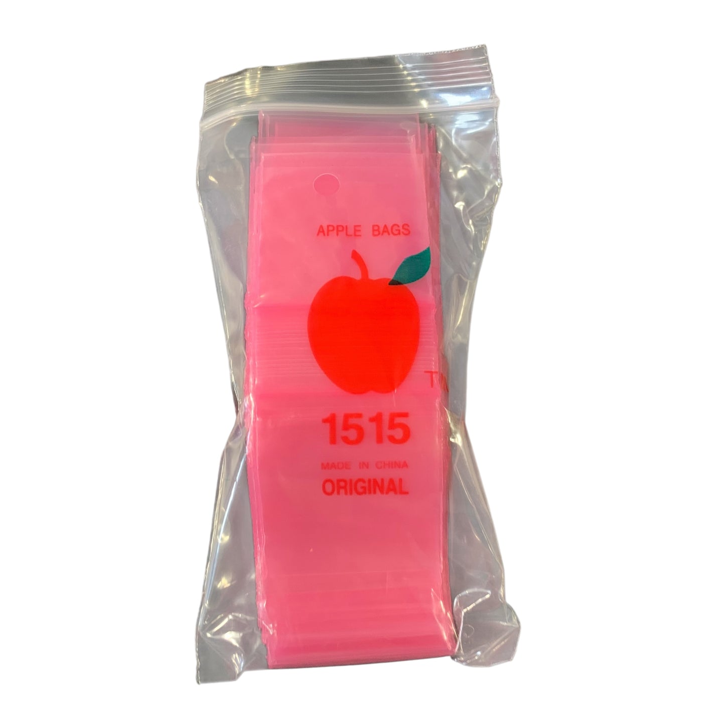 Colored Ziplock Baggies 1.5in by 1.5in, Bag of 10 Sets W/100 Bags Each (Colors Available) (B2B)